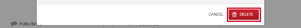 delete button