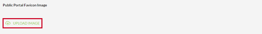 favicon upload button