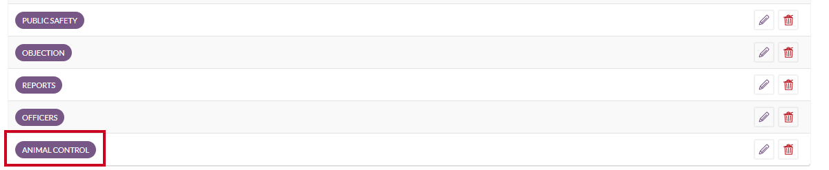 A new example tag within the Tags list.