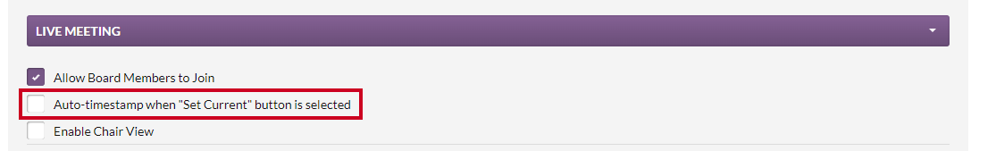 auto-bookmark checkbox