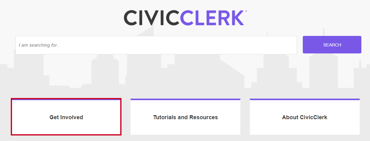 CivicClerk Help Center home page