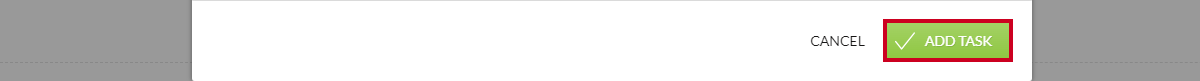 new task window, add task button