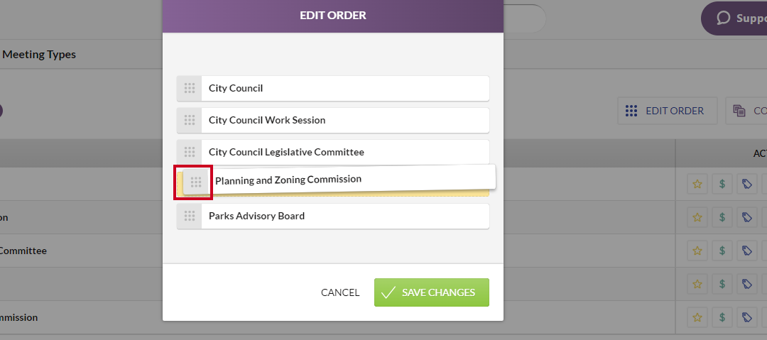 change order