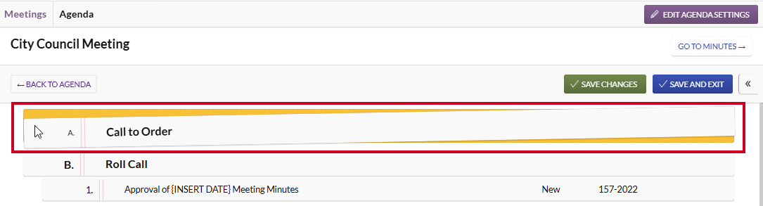 drag-and-drop to reorder